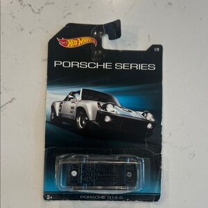 Hot Wheels Porsche 914-6 Toy Car - Black